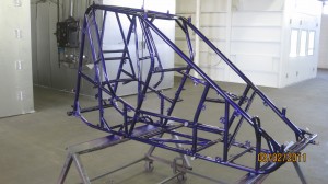 Purple Metallic Midget chassis